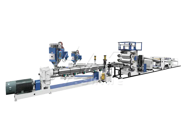 Two lines Extruder machine for suitcase making